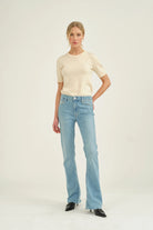 Marija jeans - wash Bond Street Raw Hem - Jeans - Helt Dilla AS