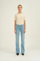 Marija jeans - wash Bond Street Raw Hem - Jeans - Helt Dilla AS