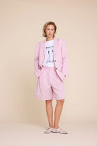 Pluto Linen shorts - Pink - Shorts - Helt Dilla AS