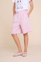 Pluto Linen shorts - Pink - Shorts - Helt Dilla AS