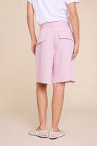 Pluto Linen shorts - Pink - Shorts - Helt Dilla AS