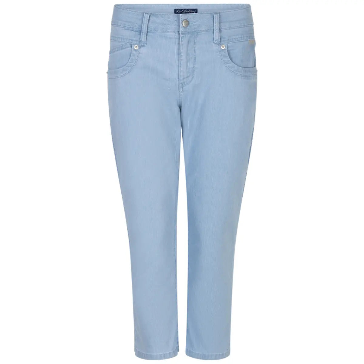 Sissy Capri Fancy Chambray L20 - Bleach Blue - Shorts - Helt Dilla AS