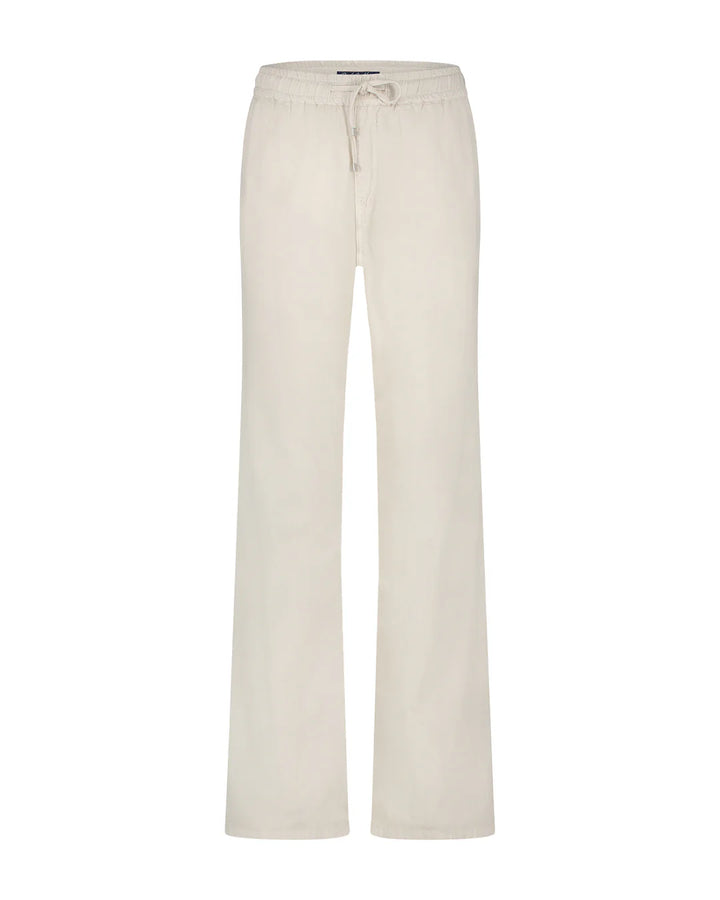 Colette cotton linen - pearl - Bukser - Helt Dilla AS
