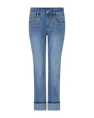 Kate Denim Embroid Pockets - Stone Used - Jeans - Helt Dilla AS