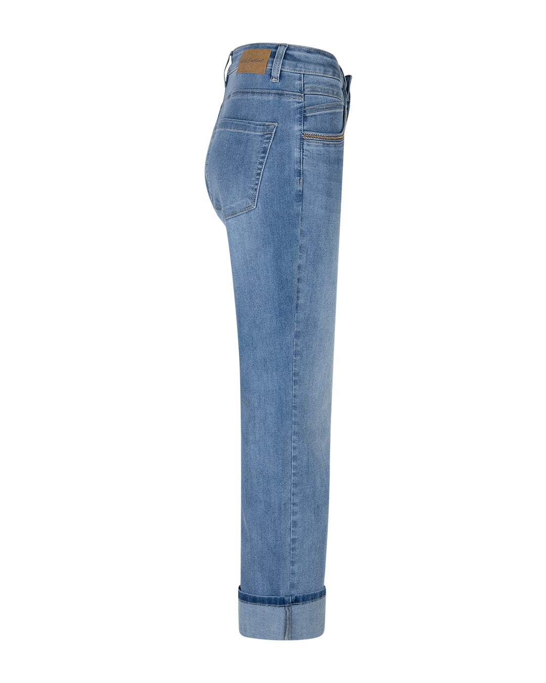 Kate Denim Embroid Pockets - Stone Used - Jeans - Helt Dilla AS