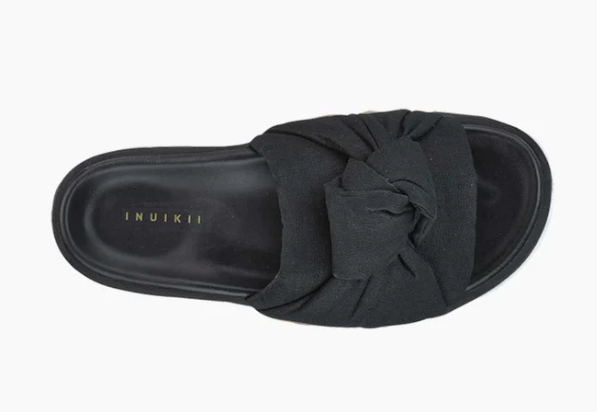 Knot slipper - black - Helt Dilla AS