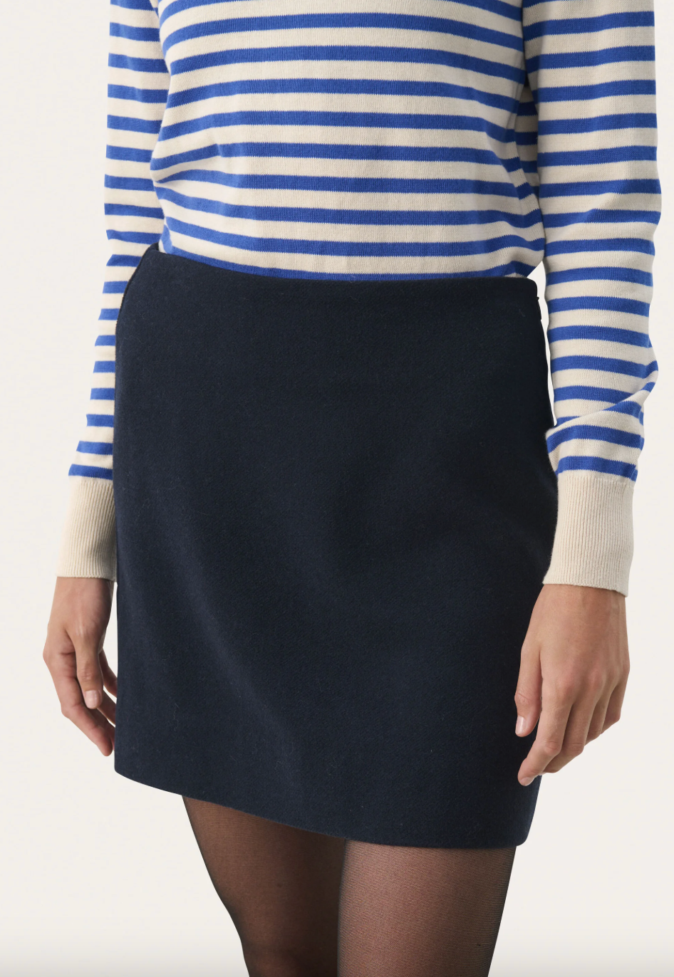 Julissa Skirt - Dark Navy - Skjørt - Helt Dilla AS