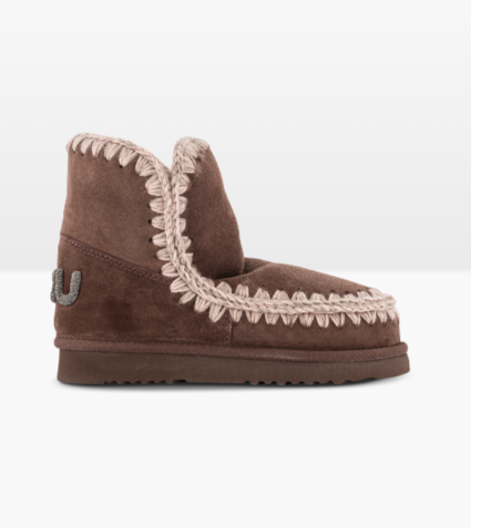 MOU Eskimo 18 Boot - Glitter Logo Brun - Sko - Helt Dilla AS