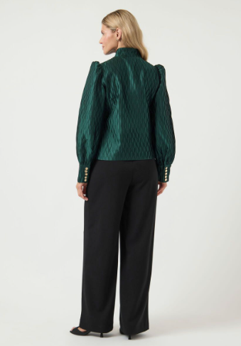 Ripple Skjorte - Grønn - Bluser - Helt Dilla AS