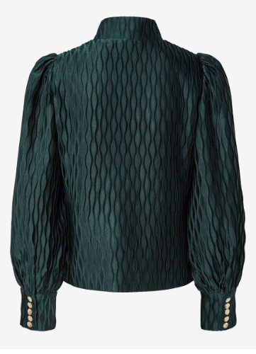 Ripple Skjorte - Grønn - Bluser - Helt Dilla AS