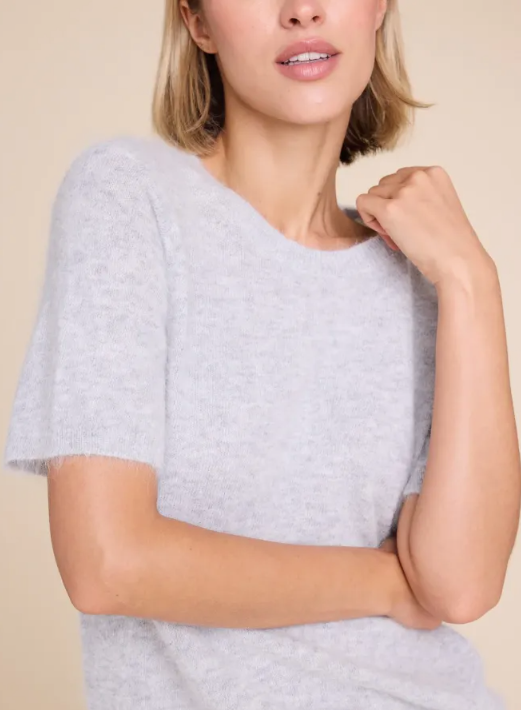 Monroe topp - Grey Melange