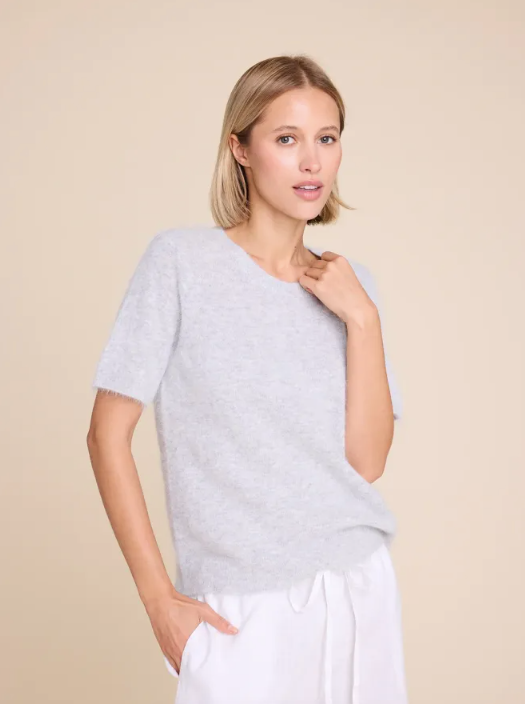 Monroe topp - Grey Melange