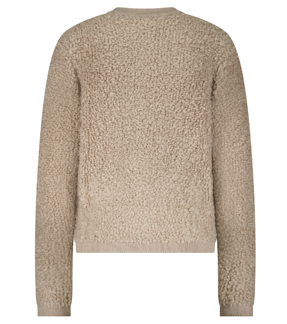 Jacket Knit Boulce - Latte