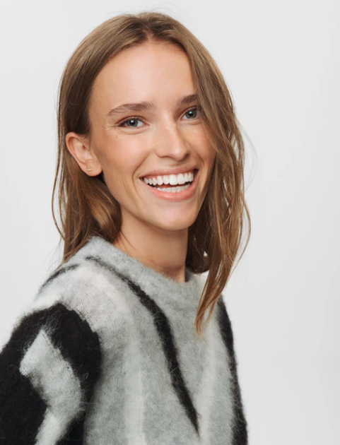 Nusuri Brushed Pattern Pullover