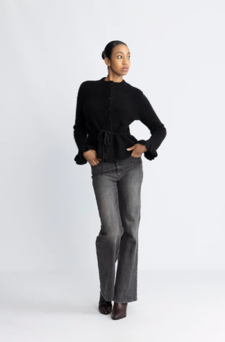 Thellis Cardigan - Svart - Cardigans - Helt Dilla AS