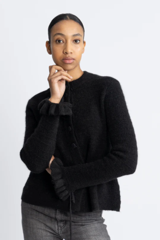 Thellis Cardigan - Svart - Cardigans - Helt Dilla AS