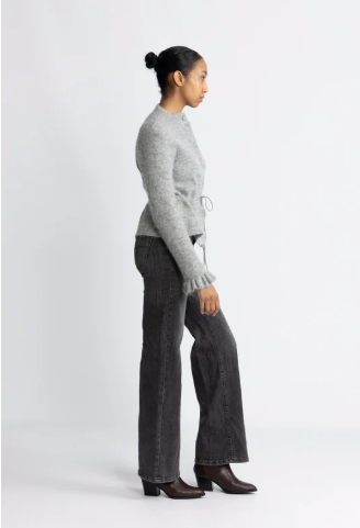 Thellis Cardigan - Lys grå - Cardigans - Helt Dilla AS