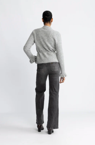 Thellis Cardigan - Lys grå - Cardigans - Helt Dilla AS