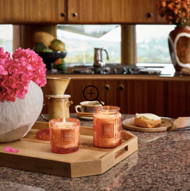 Spiced Pumpkin Large Jar - Embossed Glass Jar - Tilbehør - Helt Dilla AS