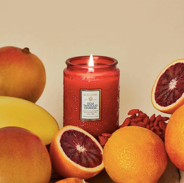 Goji tarocco orange- Mini Glass Jar Candle 50 t - Tilbehør - Helt Dilla AS