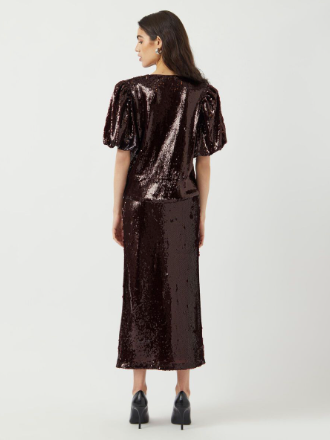 Royalina 2/4 Sequin Top - Show - Bluser - Helt Dilla AS