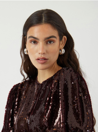 Royalina 2/4 Sequin Top - Show - Bluser - Helt Dilla AS