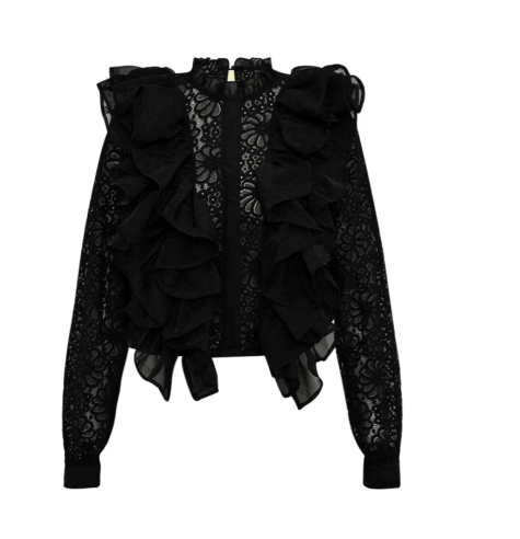 Miri Blouse - Svart - Bluser - Helt Dilla AS