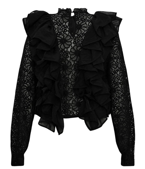 Miri Blouse - Svart - Bluser - Helt Dilla AS