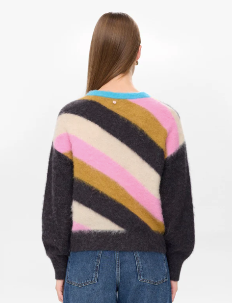 Nusuri Multi Stripe Pullover - Genser - Helt Dilla AS