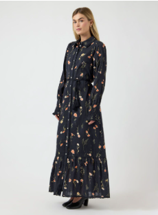 Somelli LS Long Shirt Dress