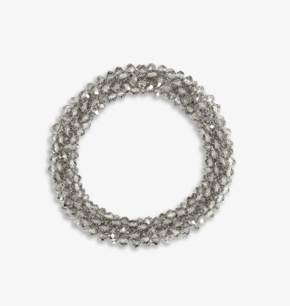 Beaded Hair Elastic - Licorice - Tilbehør - Helt Dilla AS