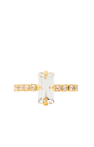 Lucy Ring gold / Crystal - Tilbehør - Helt Dilla AS