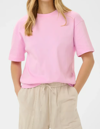 Ratana T-skjorte - cameo pink - T-skjorter - Helt Dilla AS