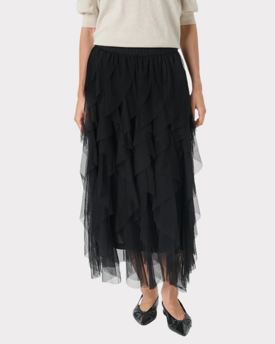 Svanhild Tyll Skjørt - Sort - Skjørt - Helt Dilla AS