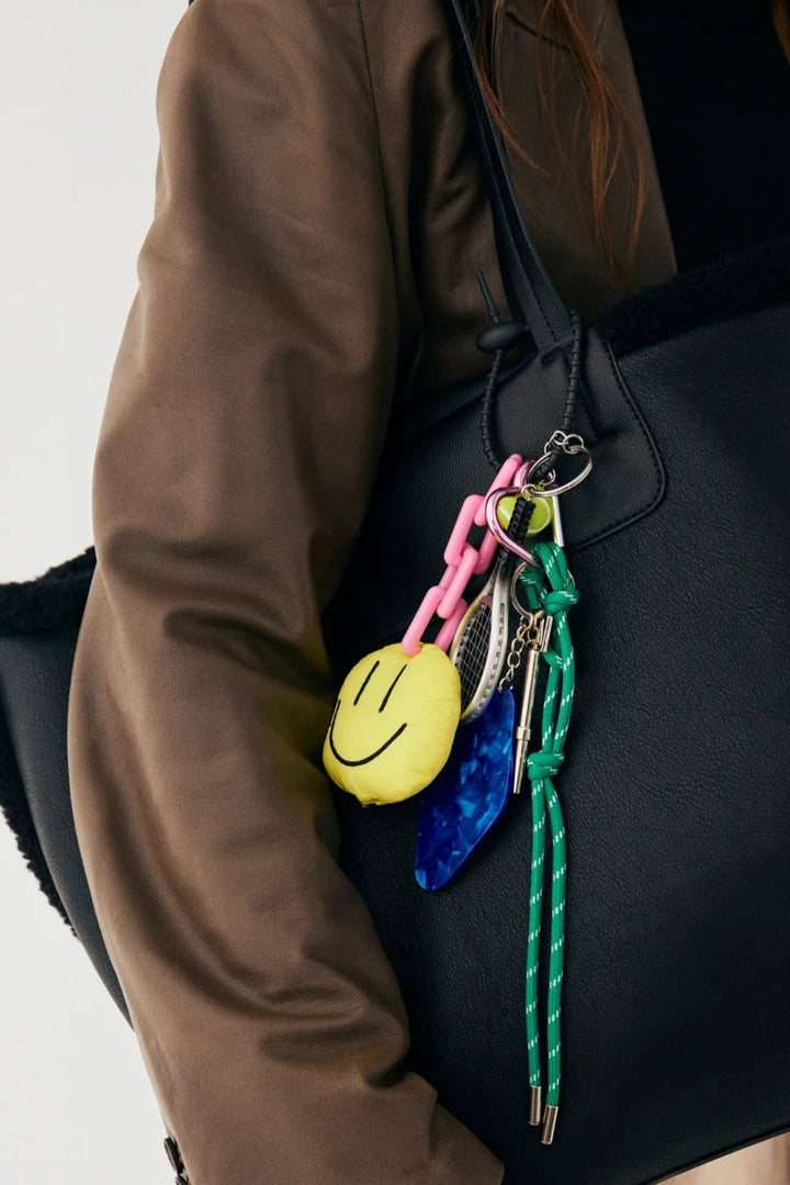 Heart Clip-On Pendant Bag Charm - Tilbehør - Helt Dilla AS
