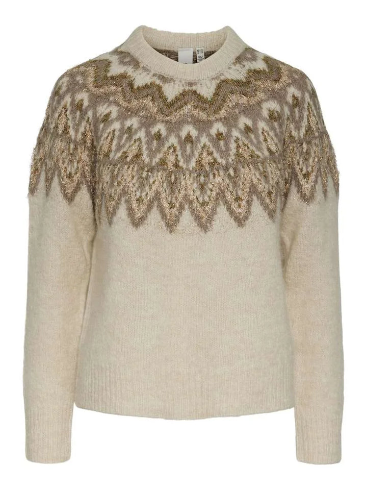 Ela Knit Pullover - perfectly pale/Multi