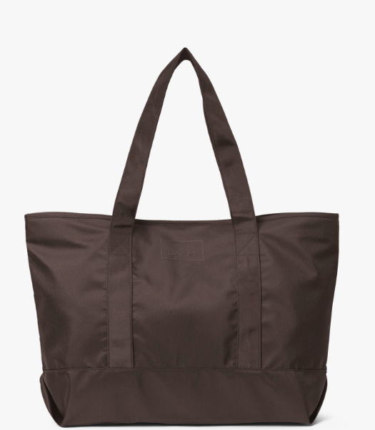 Day Mono Tote - Chocolate Plum
