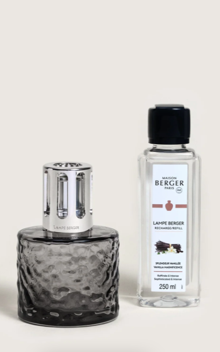 Mirage Noir Lampe + 250ml Vanilla Magnificence - Maison Berger Gavesett - Helt Dilla AS