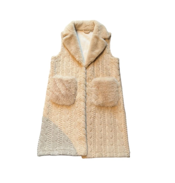 Aspen Vest - beige - Vest - Helt Dilla AS