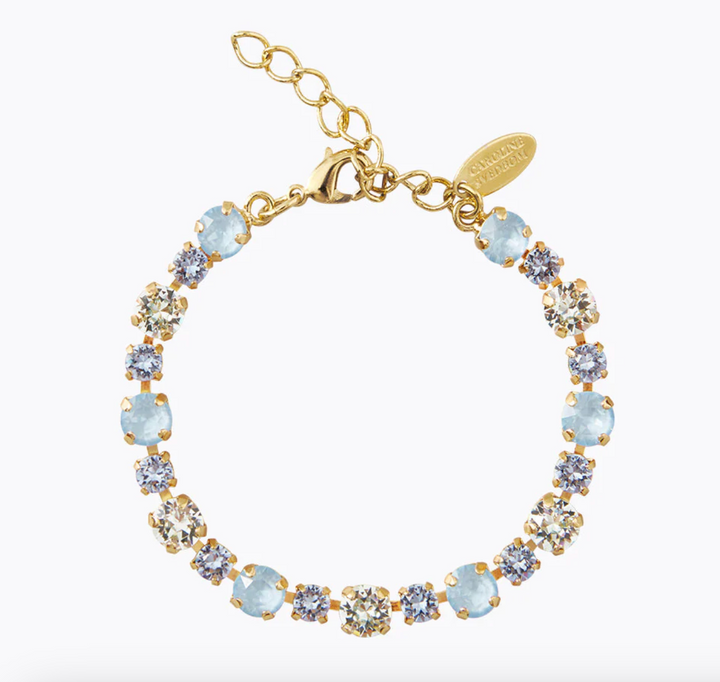 Calanthe bracelet gold - sky combo - Tilbehør - Helt Dilla AS