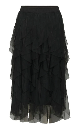 Svanhild Tyll Skjørt - Sort - Skjørt - Helt Dilla AS