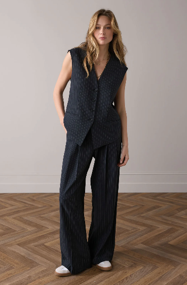 Gilet pinstripe Vest