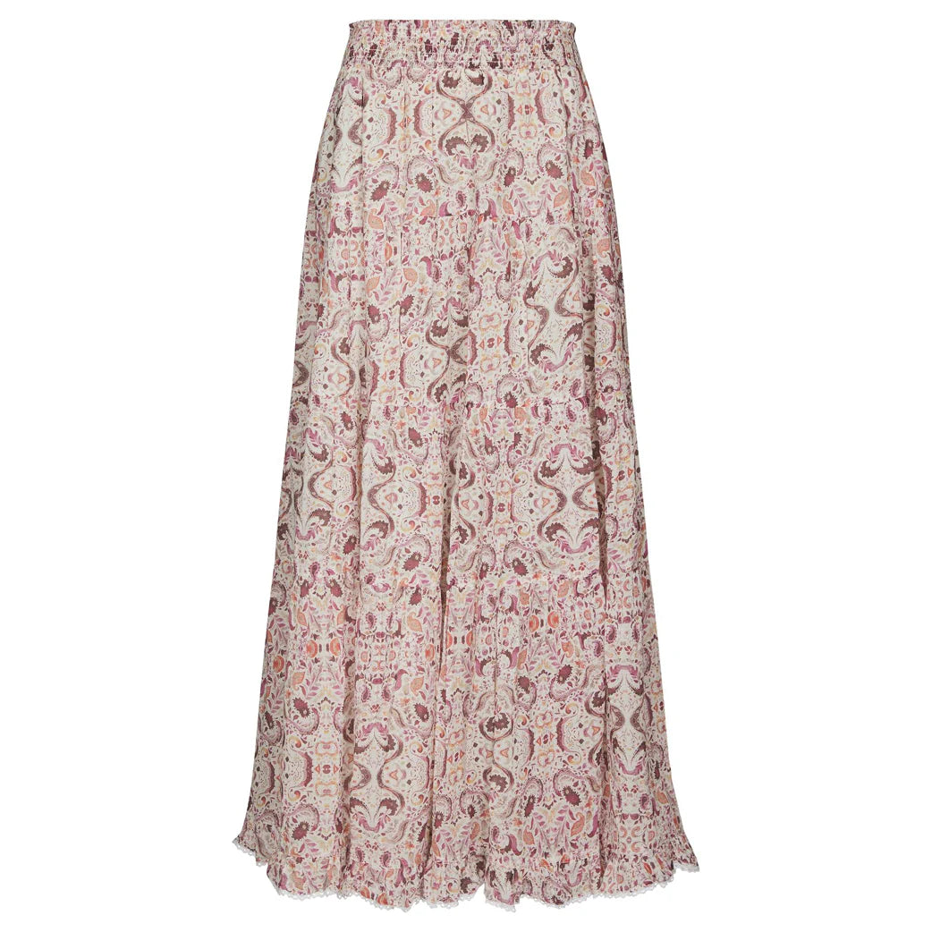 Asta Paisley Dance Skirt - Rose - Skjørt - Helt Dilla AS