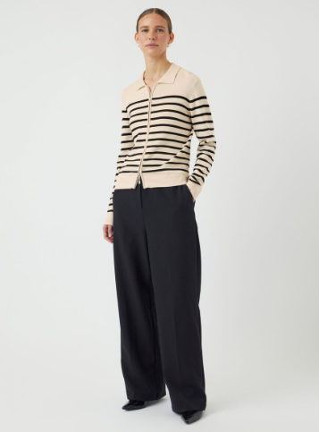 Chrissi Knit Cardigan - Birch Black - Cardigans - Helt Dilla AS