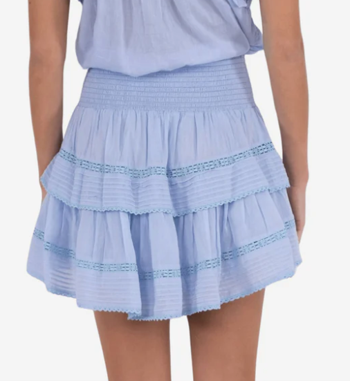 Kenia S voile skirt - light blue