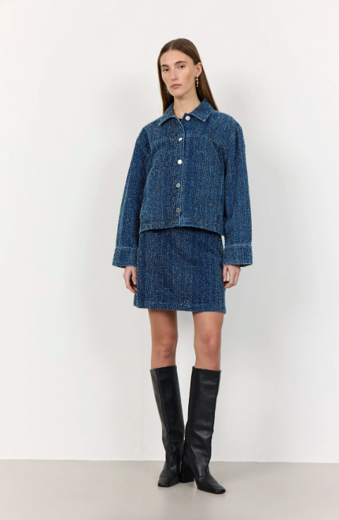 Kate 2 jakke - Mørk Denim