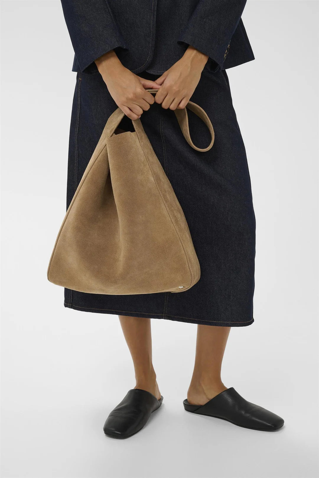 Avikal Suede Bag - Tobacco Brown - Tilbehør - Helt Dilla AS