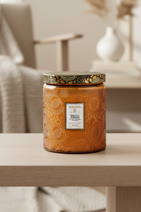 Baltic Amber Bowl Candle - 140 timer - Tilbehør - Helt Dilla AS