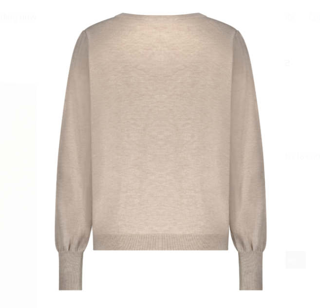 Sweet Puff Sleeve - Latte