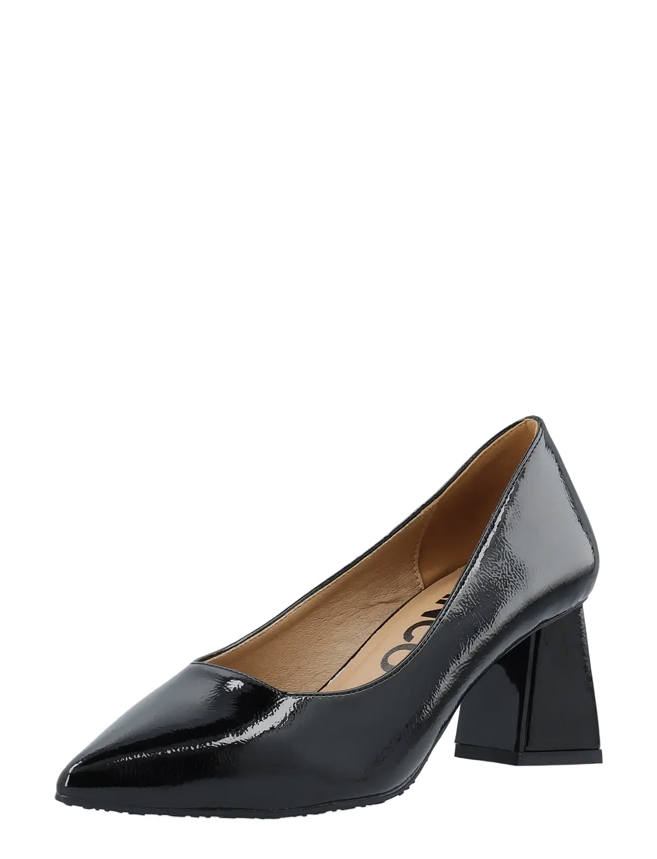 BiaMaralyn Court Shoe Faux Leather - Black Patent - Sko - Helt Dilla AS